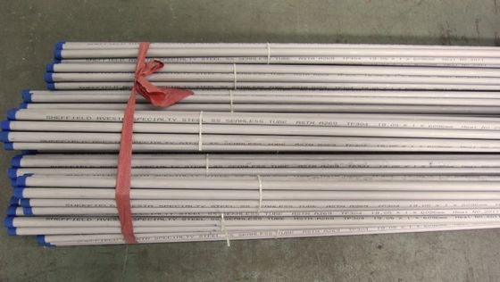 ASTM A269 / ASME SA269 Stainless Steel Tubing , Bright Annealed , Plain End , Plastic Cap TP304 / 304L TP316 / 316L