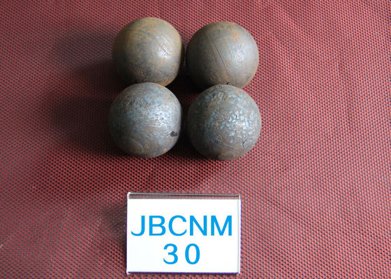 Hot Rolling / Forged Grinding Steel Ball  for Mining and Cement Mill 58 - 61hrc Surface Hardness