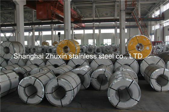 Cold Rolling 1000mm / 1219mm width Brushed 304L JISCO Stainless Steel Coil