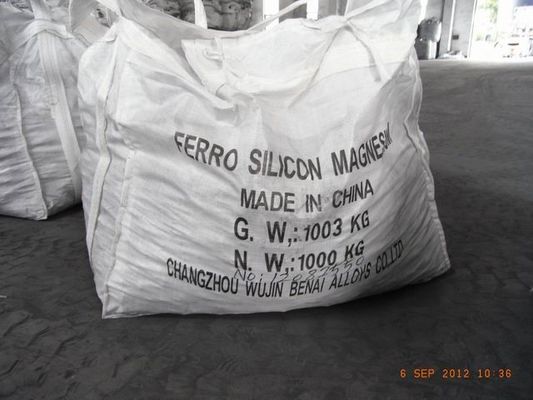 Magnesium Ferro Silicon With Re 4 - 6% , Si 45% Max For Ductile Iron Industry