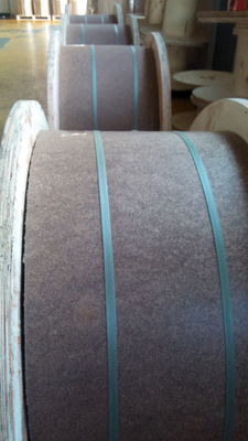 CATV Network Floodant Compound  Asphalt Trunk Cable 500 With Galvanized Steel Messenger