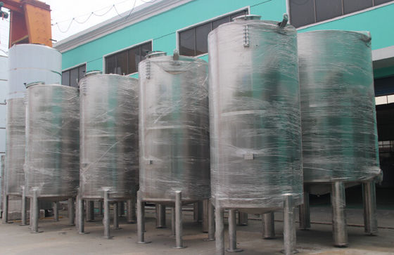 200L Carbonated Cnical Stainless Steel Fermentation Tanks 380V 50HZ Metal Tank