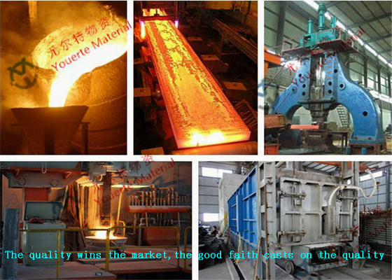 Frezeleme DIN 1.3355 ASTM T1 JIS SKH2 BS BT1 NF Z80WCV Dövme Yuvarlak Takım Çelikleri, 60mm - 260mm Çap